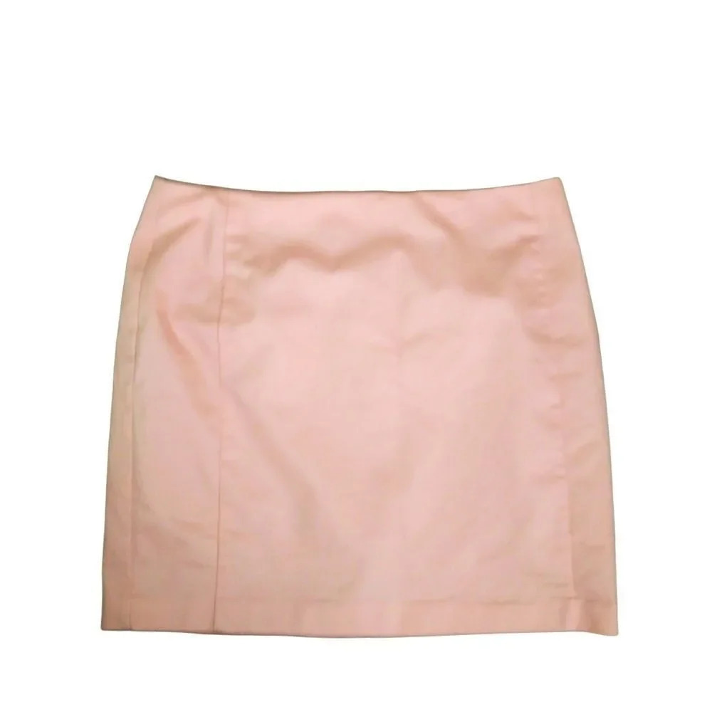 Jacob Pencil Skirt,  Peach/Light Orange, 14